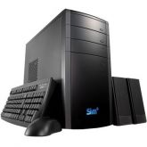Computador SIM D2500 Atom 2GB 500GB DVDRW Linux - Positivo